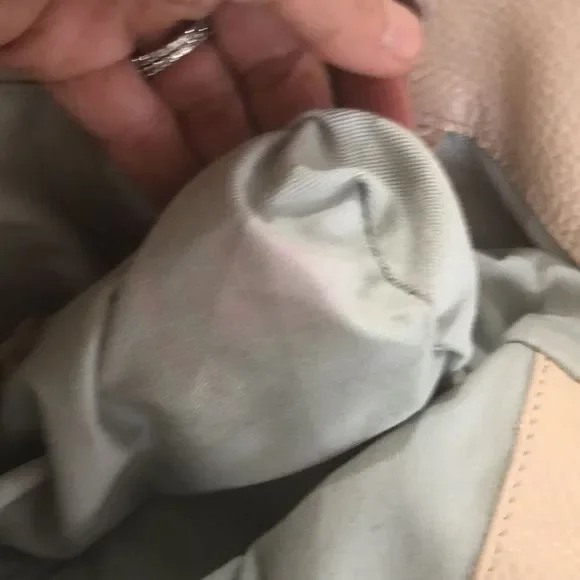 Mark & Graham Cream Satchel with Bamboo Handles - Picture 16 of 16